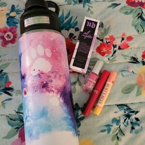 Tervis water bottle with extras drink water